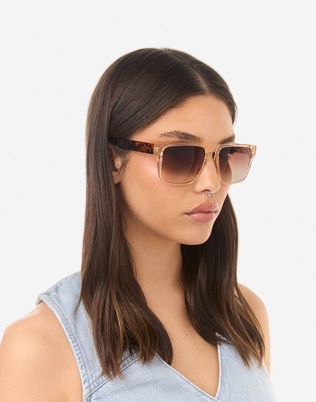 Nos Lunettes de Soleil Hawkers LAYOFF - CHAMPAGNE SMOKY EXCLUSIVE