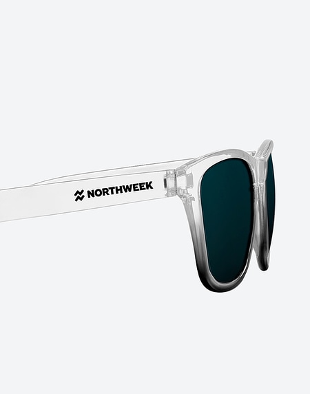 Gafas de sol Northweek GRADIANT WHITE/BLACK - BLACK POLARIZED
