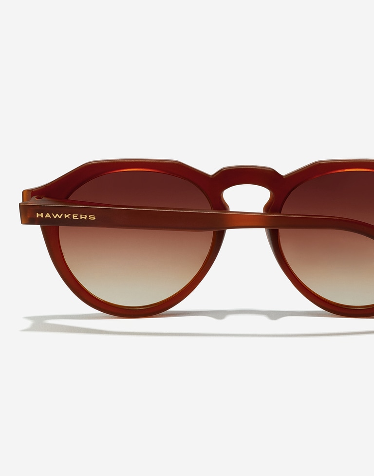 Nos Lunettes de Soleil Hawkers WARWICK RAW  - CARAMEL TERRACOTTA