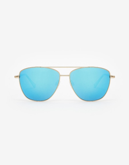 Nos Lunettes de Soleil Hawkers LAX - POLARIZED KARAT CLEAR BLUE