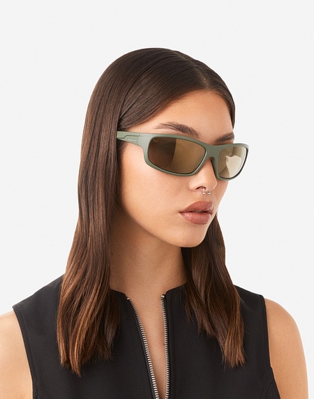 Sunglasses Hawkers BOOST - METALLIC SAGE BEIGE