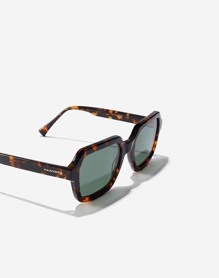 Sunglasses Hawkers CAREY GREEN BOTTLE MINIMAL