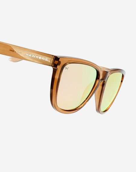 Sunglasses Hawkers ONE RAW - POLARIZED BROWN ROSE