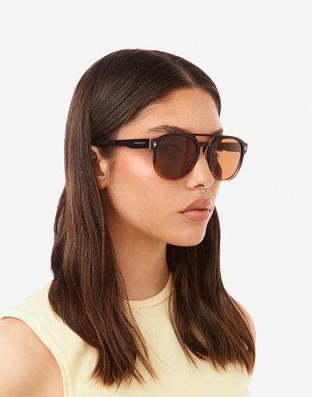 Sunglasses Hawkers DIVER - POLARIZED BLACK BROWN