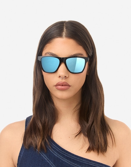 Nos Lunettes de Soleil Hawkers ONE LS RODEO - POLARIZED BLACK CHROME