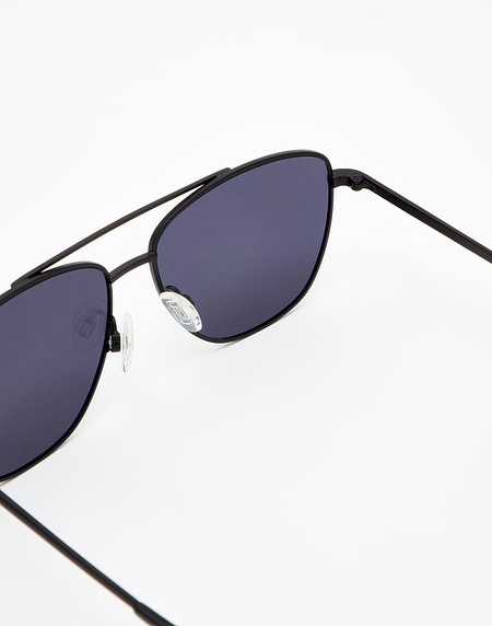 Sunglasses Hawkers BLACK - CHROME FLAT LAX
