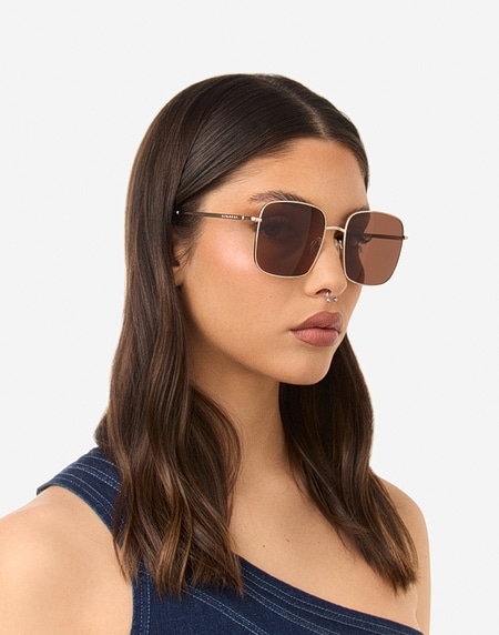 Sunglasses Hawkers ROYAL FLUSH - POLARIZED GOLD BROWN