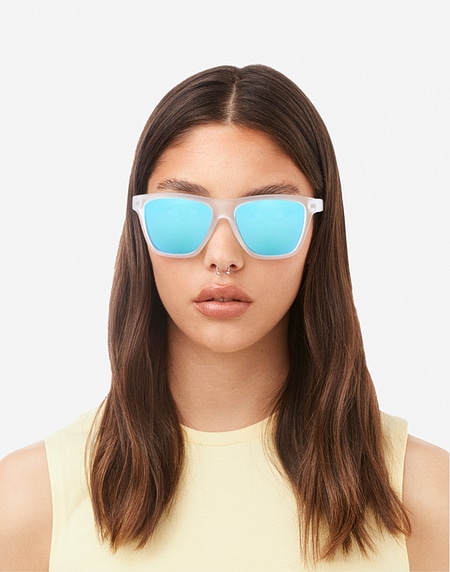 Occhiali da sole Hawkers ONE LS RAW - POLARIZED AIR MATTE BLUE