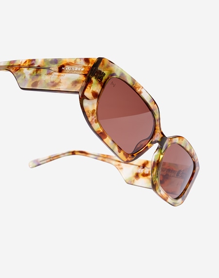 Sunglasses Hawkers TRENDSET - SUNFLOWERS BROWN