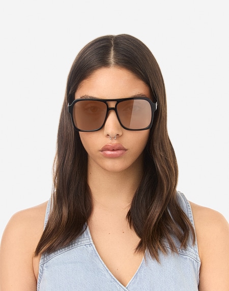 Occhiali da sole Hawkers ALEMBERT XL - BLACK MUSTARD