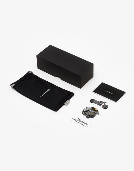 Sunglasses Hawkers CARBON BLACK - CLEAR BLUE CLASSIC