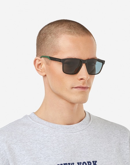 Sunglasses Hawkers PEAK METAL - BLACK DEEP TURQUOISE