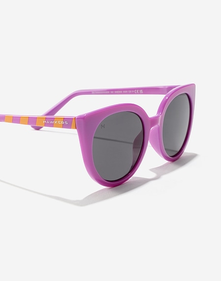 Sunglasses Hawkers DIVINE KIDS - VIOLET STRIPES DARK