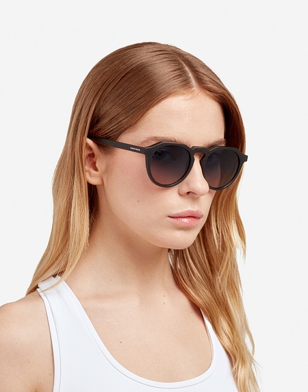 Lentes de sol Hawkers WARWICK RAW - BLACK BLUE TO PEACH