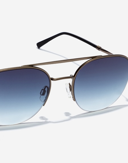 Sunglasses Hawkers LENOX - GUN METAL BLUE