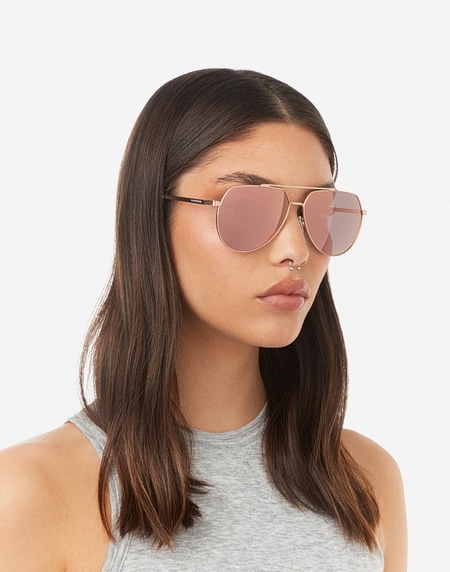 Sunglasses Hawkers SHADOW - POLARIZED ROSE GOLD