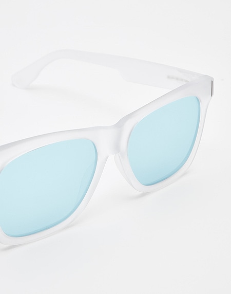 Sunglasses Hawkers AIR MATTE BLUE CHROME SUNSET​ XL