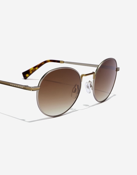 Sunglasses Hawkers GOLD HAVANA MOMA