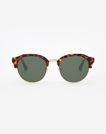 Sunglasses Hawkers CAREY - GREEN BOTTLE CLASSIC ROUNDED