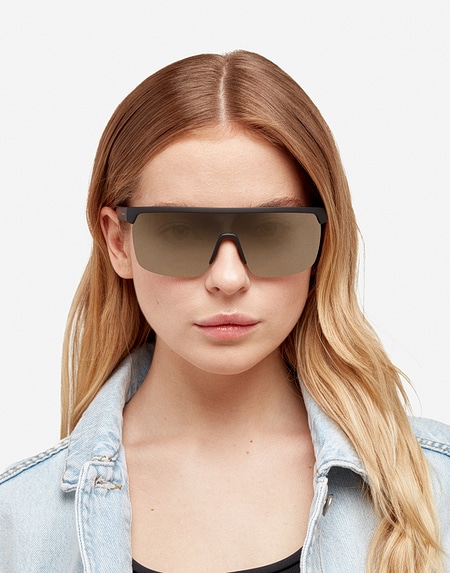 Lentes de sol Hawkers POLAR - CARBON BLACK BEIGE