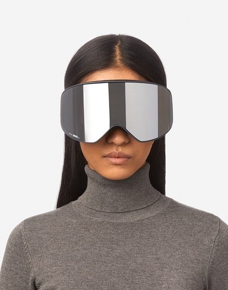 Skibrillen Hawkers ARTIK SMALL - ANTHRACITE SILVER