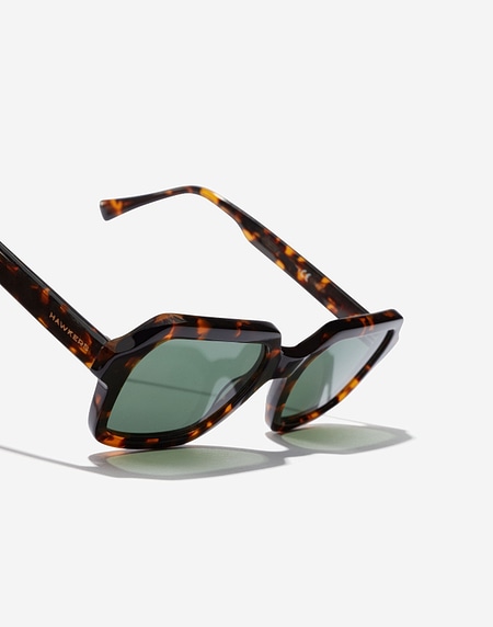Sunglasses Hawkers CAREY GREEN BOTTLE MINIMAL