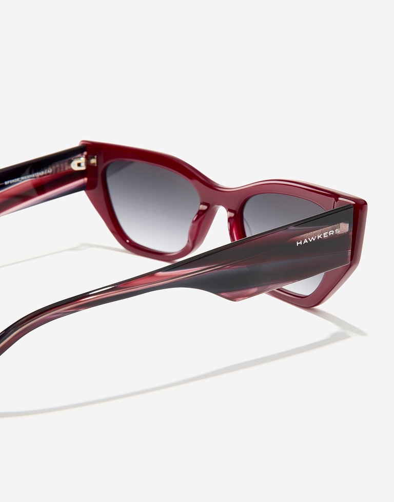 Sunglasses Hawkers MANHATTAN - BURGUNDY IRON