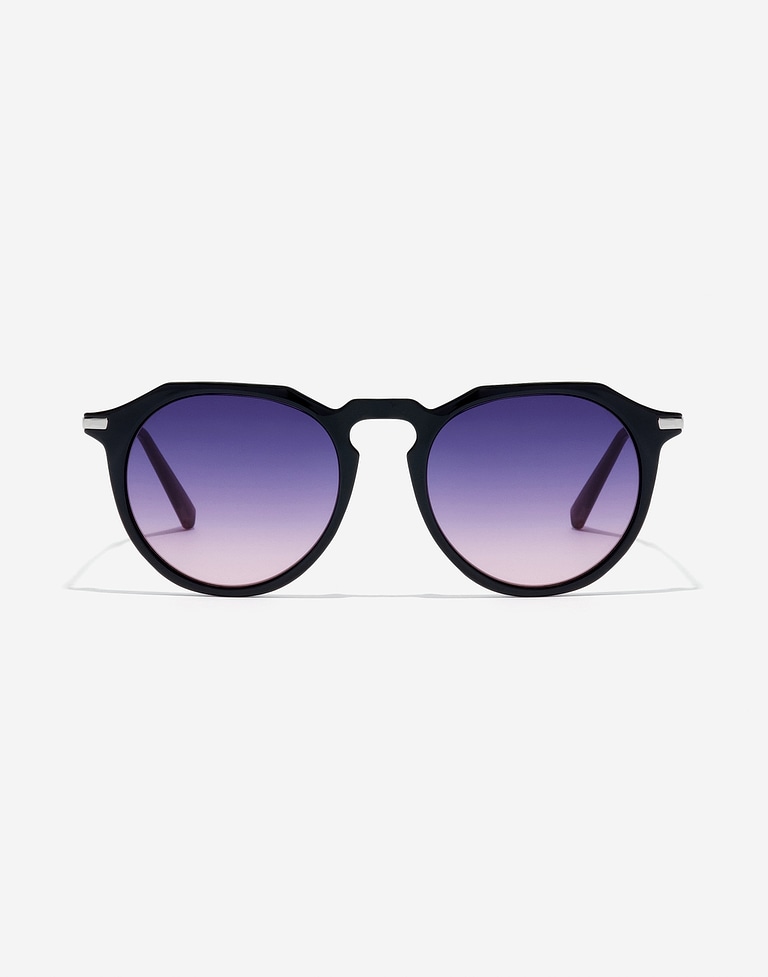 Sunglasses Hawkers WARWICK CROSSWALK - BLACK PINKISH SUNSET