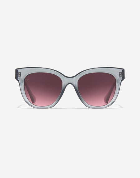 Nos Lunettes de Soleil Hawkers AUDREY RAW - GREY SMOKE PINK