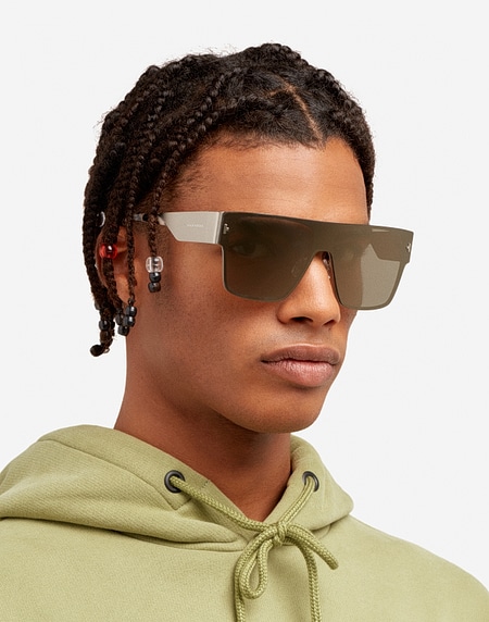Lentes de sol Hawkers LONG ISLAND - SILVER BEIGE