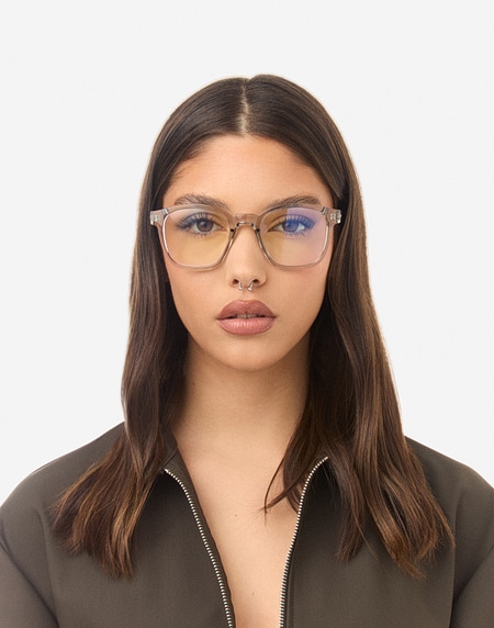 Oculos de sol Hawkers DOT - CLIP ON OAT MILK BB