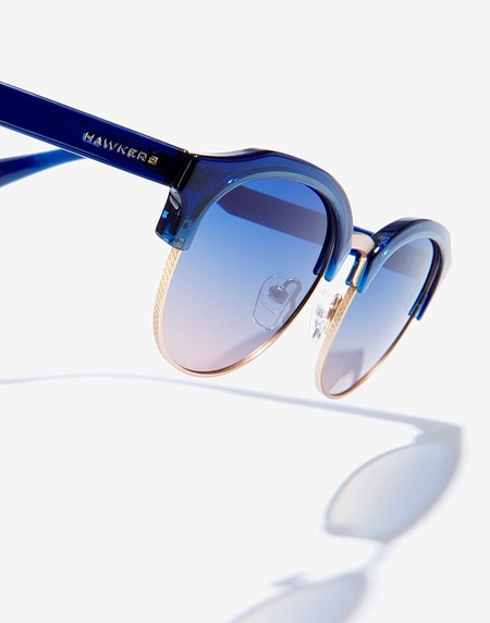 Gafas de sol Hawkers CLASSIC ROUNDED - NAVY BLUE TO PEACH