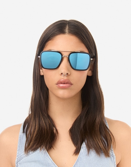 Sunglasses Hawkers IBIZA - POLARIZED BLACK CHROME