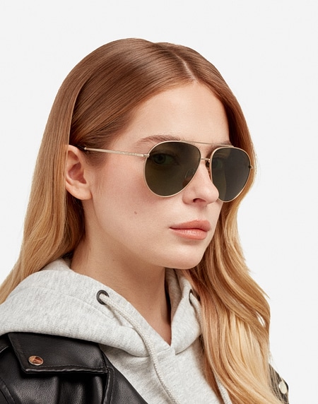 Oculos de sol Hawkers JACK POT - POLARIZED GOLD ALLIGATOR