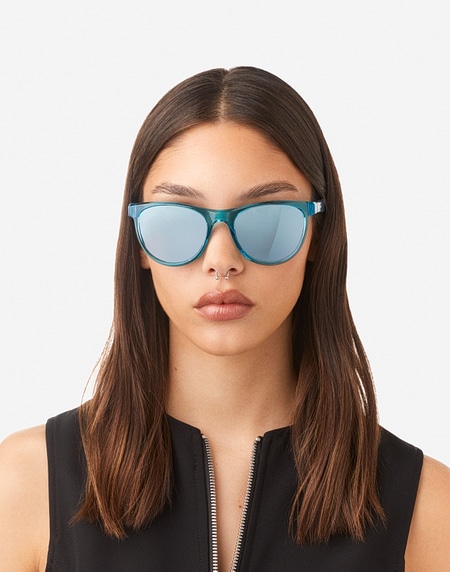 Sunglasses Hawkers TRAIL - POLARIZED CYAN BLUE CHROME
