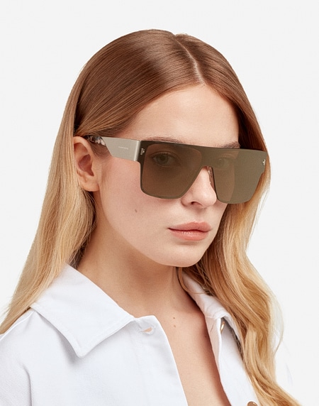 Lentes de sol Hawkers LONG ISLAND - SILVER BEIGE
