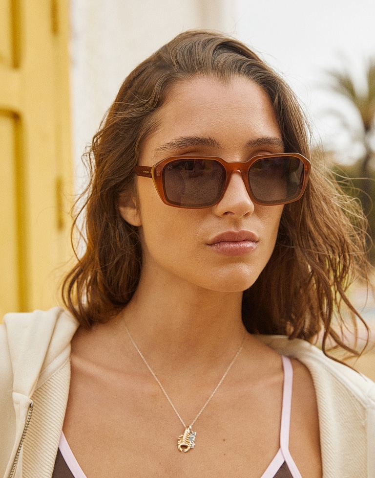 Sunglasses HAWKERS STRATOS - BROWN STORM ECO