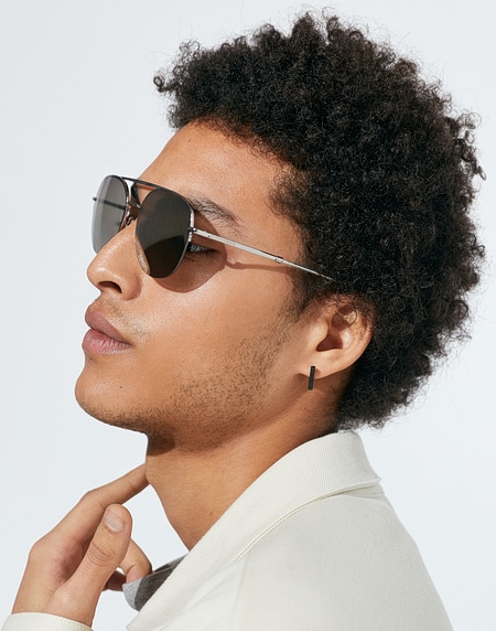 Sunglasses Hawkers LENOX - SILVER LIGHT GOLD