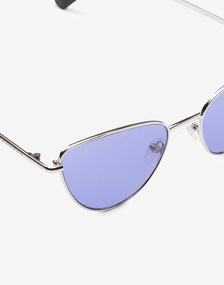 Oculos de sol Hawkers SILVER - BLUE ROUNDED LOLITA