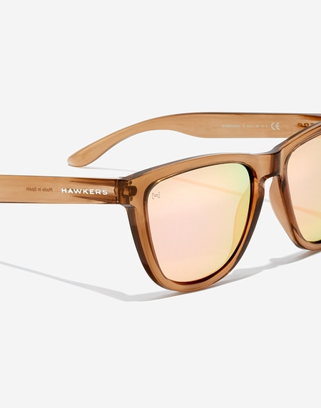 Sunglasses Hawkers ONE RAW - POLARIZED BROWN ROSE