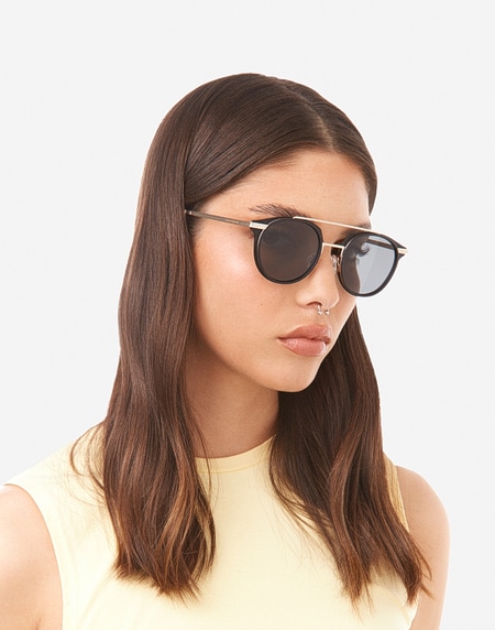Sunglasses Hawkers CITYLIFE - POLARIZED GOLD BLACK