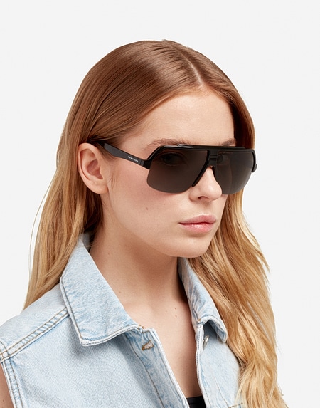Sunglasses Hawkers BAVE - BLACK DARK GREY