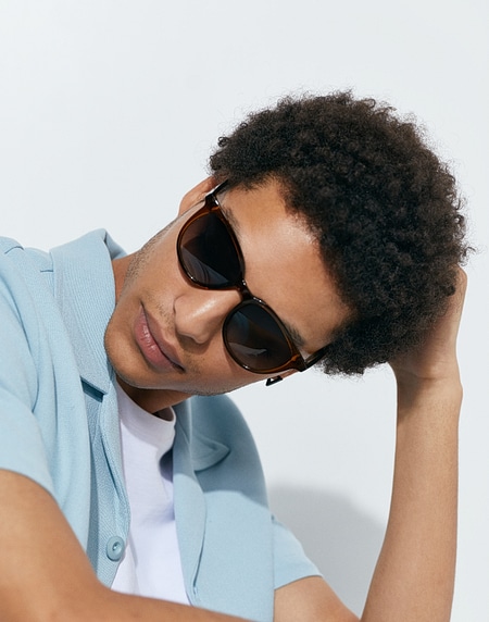 Sunglasses Hawkers B-TOWN - EARTH SMOKY BLACK