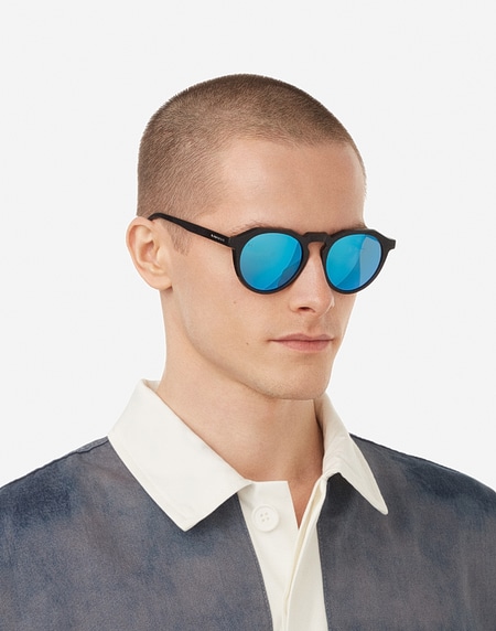 Sunglasses Hawkers WARWICK RAW - BLACK CLEAR BLUE