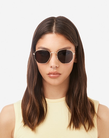 Sunglasses Hawkers SIXGON DRIVE - POLARIZED GOLD GREY