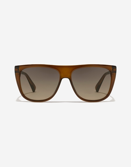 Sunglasses Hawkers RUNWAY - CAMEL SMOKY BLACK