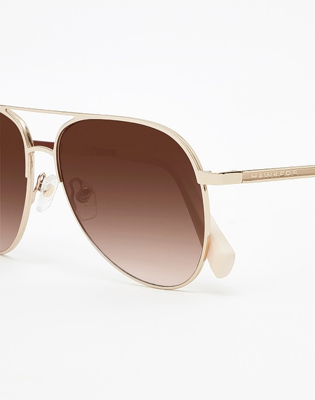 Gafas de sol Hawkers PAULA ECHEVARR&Iacute;A X HAWKERS - GOLD BROWN GRADIENT LACMA
