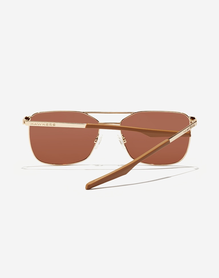 Nos Lunettes de Soleil Hawkers SENSE - POLARIZED GOLD BROWN