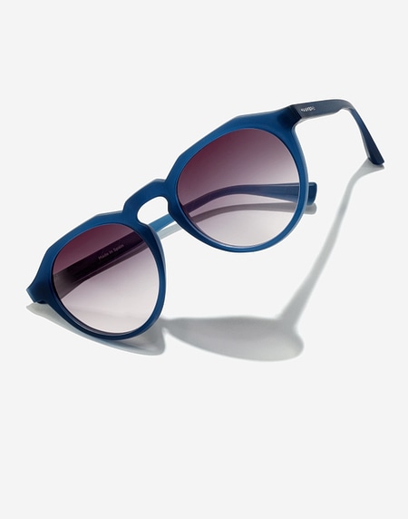 Sonnenbrille Hawkers WARWICK RAW - NAVY TRANSPARENT IRON