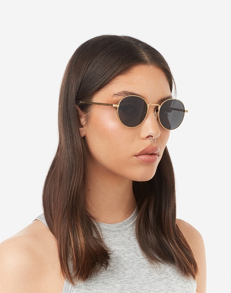 Sunglasses Hawkers MOMA - POLARIZED GOLD BLACK